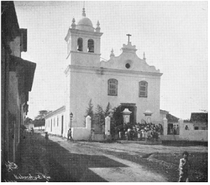 Igreja matriz de São João Batista na primeira metade do século XX