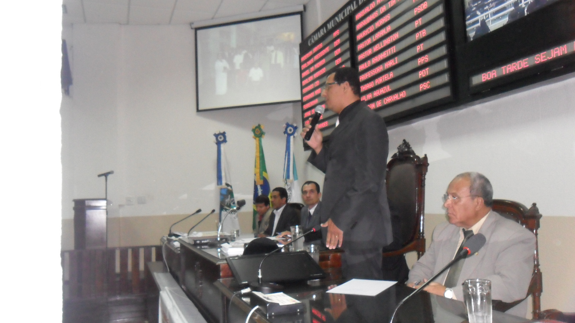 Palestra na Câmara de Vereadores de Nova Iguaçu